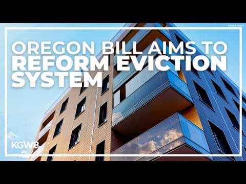 Oregon bill would extend protections for renters facing eviction