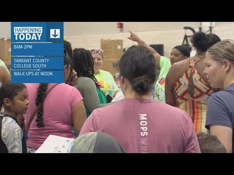 Tarrant County Back-to-School Roundup being held Friday