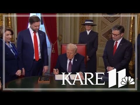 Looking at Trump's executive orders