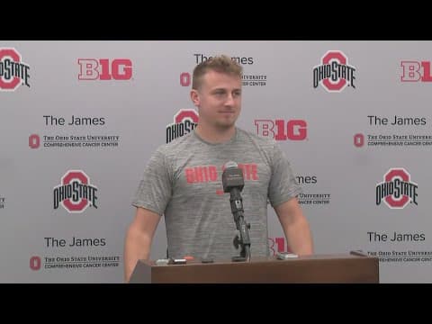 Tristan Gebbia interview | Ohio State fall camp