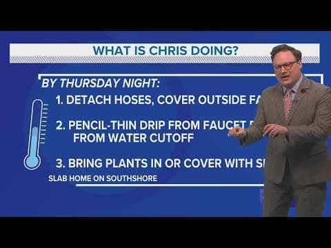 Weather: Chilly this week, COLD by Friday