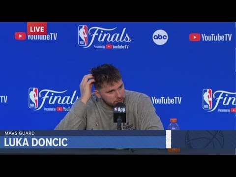 NBA Finals: Luka Doncic full Game 2 press conference after losing to Boston Celtics | 6.9.24