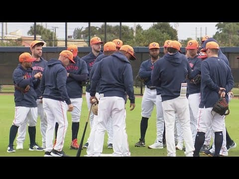 New manager Joe Espada's message to Astros on first full day of Spring Training