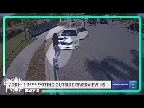 Gunman seen firing at students near Riverview high school arrested