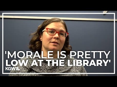 Multnomah County Library staff sound alarm on safety, staffing issues
