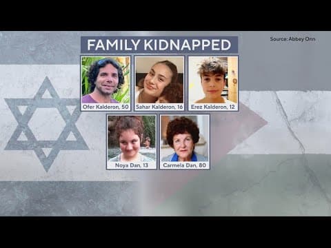 Fairfax Co. native says her relatives are among the Hamas hostages