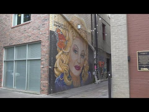 Vandals strike Dolly Parton mural in Strong Alley again, but repairs are swift
