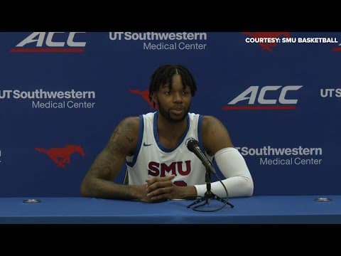 SMU Basketball Media Day | Full press conference from each player