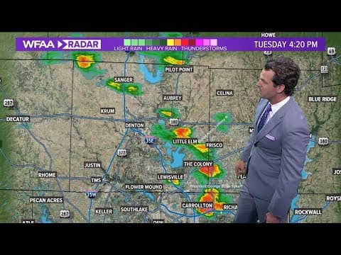 4:30 p.m. UPDATE: Tracking severe weather in North Texas