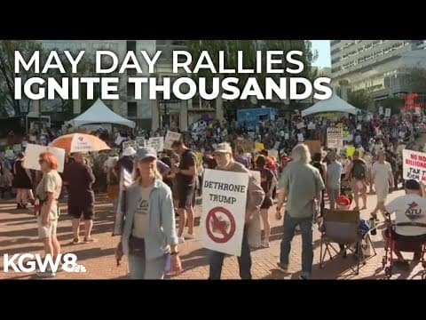 Workers, immigrants backed in May Day rallies across the region