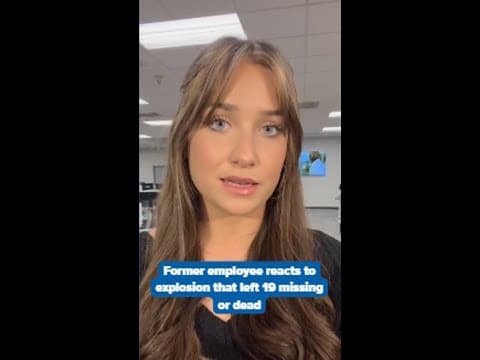 Former AES employee reacts to explosion leaving 19 missing or dead