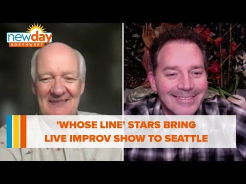 'Whose Line' stars bring live improv show to Seattle - New Day NW
