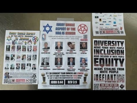 Anti-Semitic flyers stuck in little lending library near downtown Indianapolis