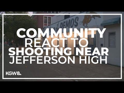 Students and neighbors react to shooting near Jefferson High School