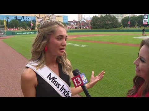 13News talks with Miss Indiana 2025 about winning, emceeing Indianapolis Indians games