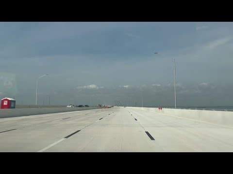 New Howard Frankland Bridge to open for Tuesday morning commute