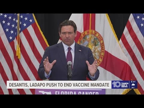 Florida leaders push for vaccine choice, raise questions about common medicines