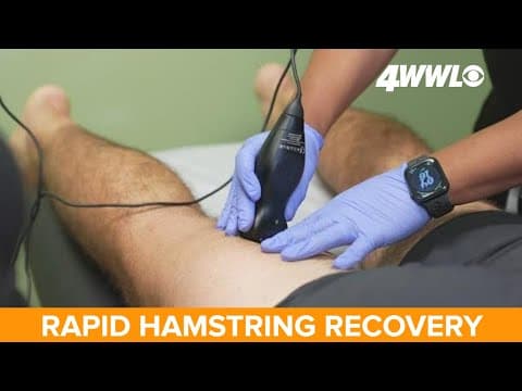 Rapid hamstring injury recovery with revolutionary treatment
