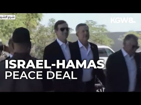 Israel and Hamas agree to 'first phase' of plan to end fighting and release hostages, Trump says