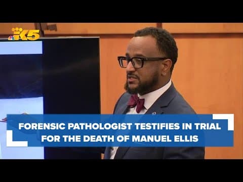 Jurors shown autopsy photos, forensic pathologist testifies in trial for the death of Manuel Ellis