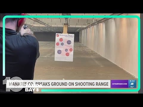 Manatee County breaks ground on new training ground, shooting range for law enforcement