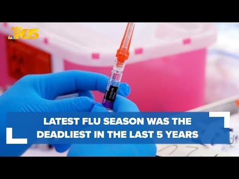Latest flu season was deadliest in 5 years in Washington, DOH says