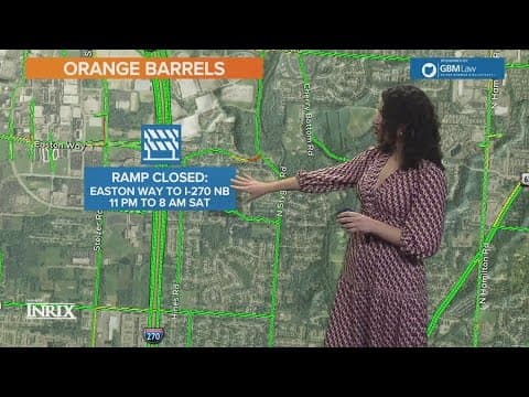 King Avenue, several ramps around Columbus to close this weekend