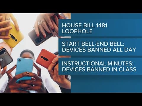 Some Texas school districts find loophole in state's cell phone bans