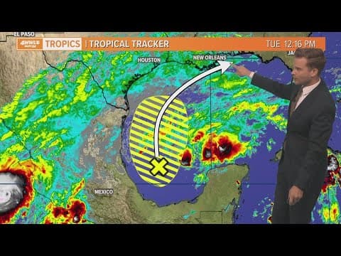 Tuesday noon tropical update: Invest 93: Expect rain and wind