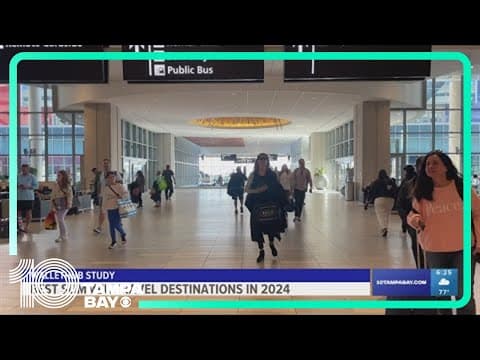 Study shows best summer travel destinations in 2024