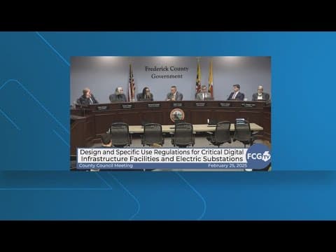 Residents in Frederick County sound off on data center bill