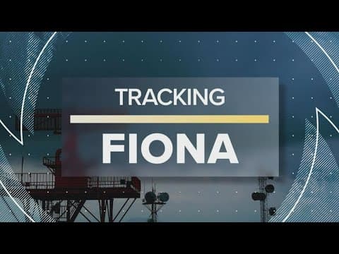 Friday morning Tropical Storm Fiona update: Continuing move west