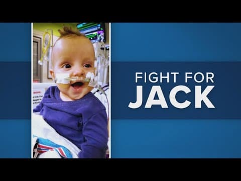 The fight for Jack: 8-month-old boy waits for a new heart