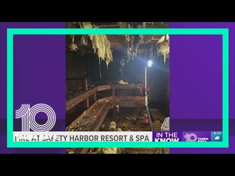 Safety Harbor spa damaged after fire erupts in sauna
