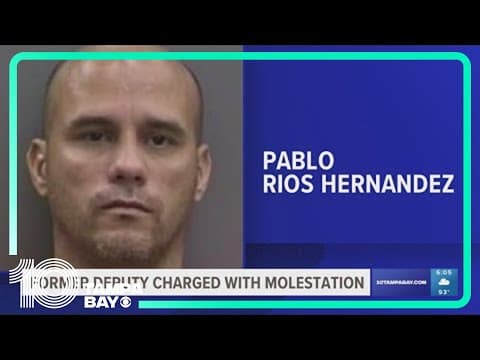Former Hillsborough deputy accused of molesting 12-year-old