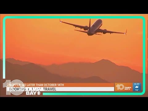 Booking holiday travel? Time is running out for affordable ticket prices