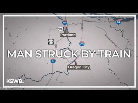 Man hit and killed by a train in Oregon City