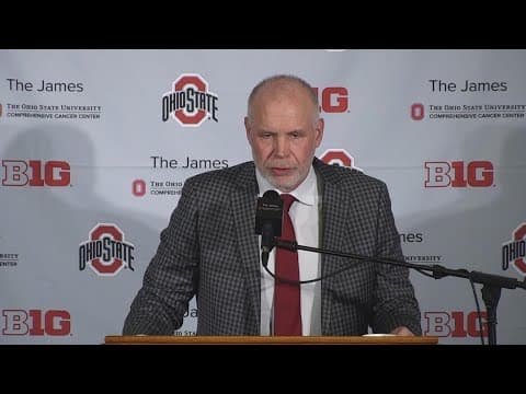 Jim Knowles postgame interview | Ohio State-Iowa