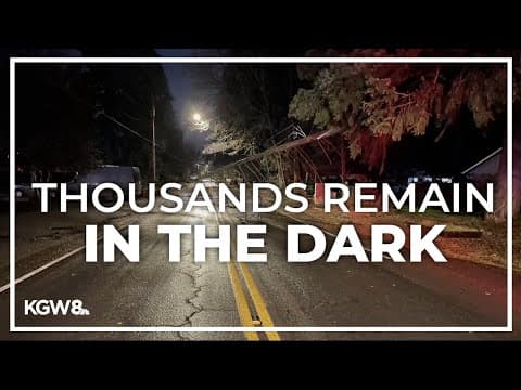 Windstorm knocks out power to 170,000 people in Oregon, Washington