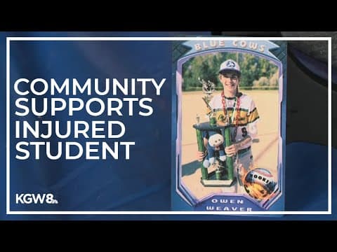 Community rallies around 12-year-old injured in crash after Oregon State football game