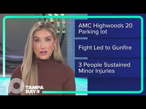 Tampa Police investigating fight that led to gunfire outside movie theater