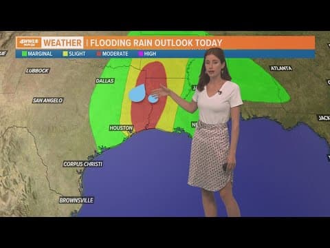 Scattered rain this week ahead of a hotter Mother's Day