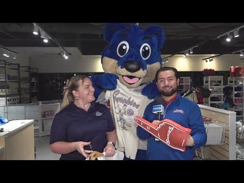 Here's a look at some of the merch you can buy at today's Smokies home opener