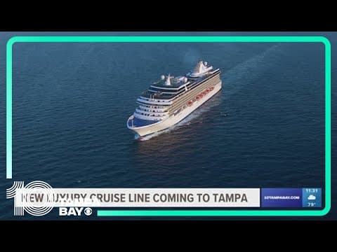 New 'ultra-premium' cruise to sail out of Tampa Bay in 2026