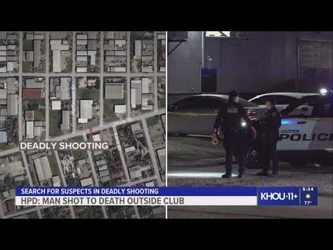 HPD: Man shot to death outside club