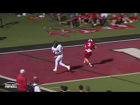 Friday Night Football | Colleyville Heritage WR Nick Wankombe comes down with the back-shoulder fade