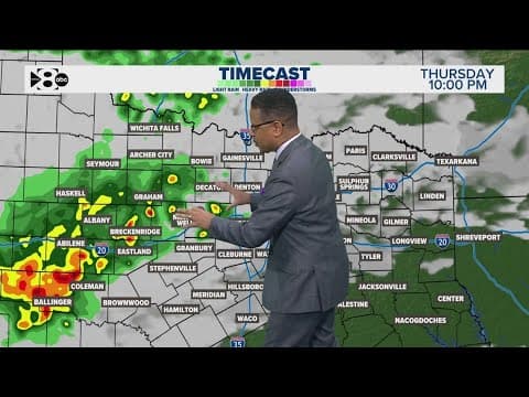 DFW Weather: Latest forecast and timeline for rain, storm chances in North Texas