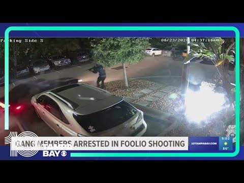 3 arrests, 2 with a warrant in connection with shooting that killed rapper Julio Foolio in Tampa