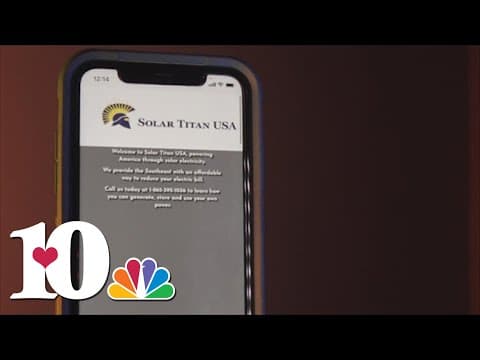 'Your call cannot be completed' | Solar Titan phone number no longer works