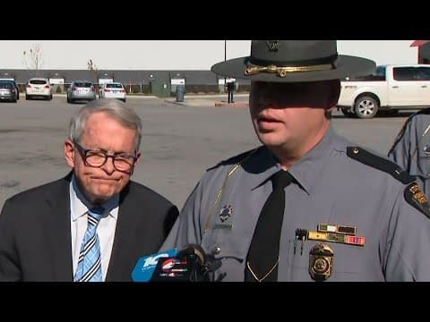 Ohio bus crash: Gov. Dewine, state troopers provide update on deadly I-70 crash